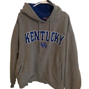Champs  Gray Kentucky Hoodie for Men